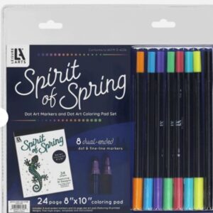 SPIRIT SPRING ART PAD/MARKER SET