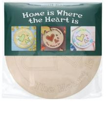 HOME IS WHERE THE HEART IS WOOD KIT