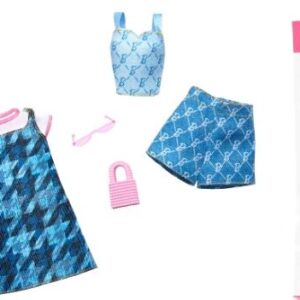 BARBIE FASHIONS  DENIM GIRLY OUTFITS