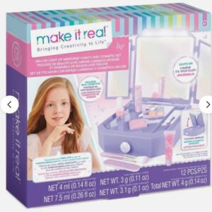 DELUXE LIGHT UP VANITY & COSMETIC SET