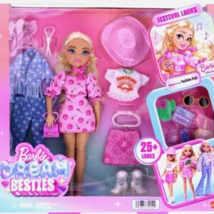 BARBIE DREAM BESTIES FESTIVAL LOOKS MALIBU & ACCESS
