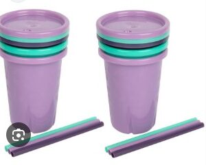 GREEN GROWN STRAW CUPS 3 PK GIRL