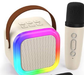 BLTH Mini SPEAKER KARAOKE w/FM n Mic-WT