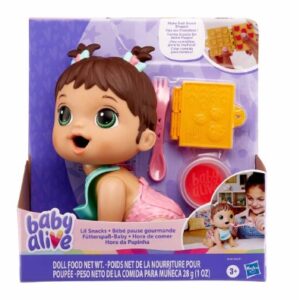 BABY ALIVE SNACKERS BROWN HAIR