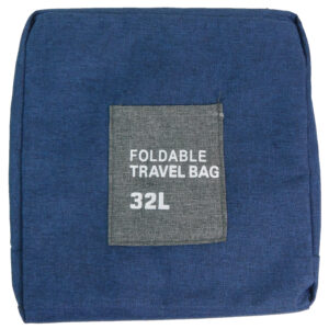 FOLDABLE LIGHTWEIGHT NAVY DUFFLE BAG