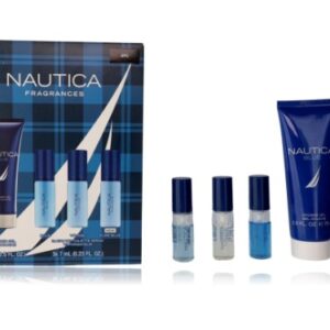 NAUTICA 4 PC FRAGANCE MINI + SHOWER GEL