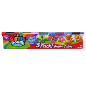 SOFTEE DOUGH 5 PACK 3 OZ ASST