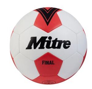 MITRE #5 FINAL RED/WT/BLK SB