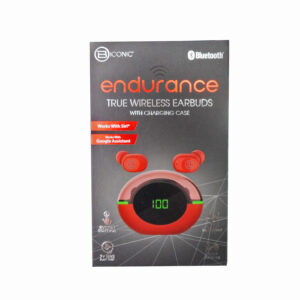 TWS CLEAR TOP EARBUDS - RED