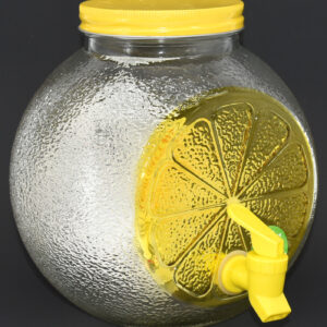 YELLOW LEMON SHAPED DISPENSER 1 GALLON