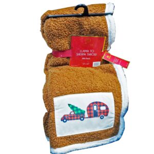 HOLIDAY SHERPA CAMPER ASST COLORS