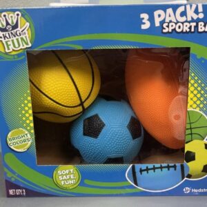 KING OF FUN 3PK SPORT SET