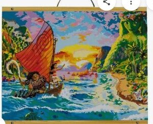 DISNEY PAINT BY NUMBER MOANA