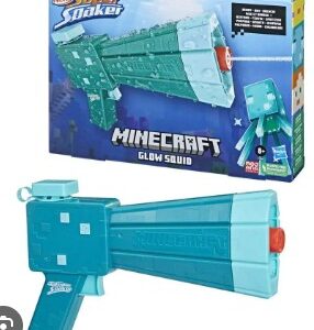 NERF SUPER SOAKER MINECRAFT GLOW SQUID