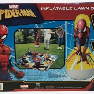 LICENSED INFLATABLE DART SET SPIDERMAN