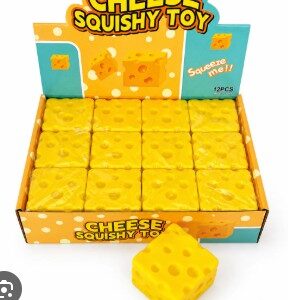 CHEESE SQUISHY TOY SQUEEZE ME